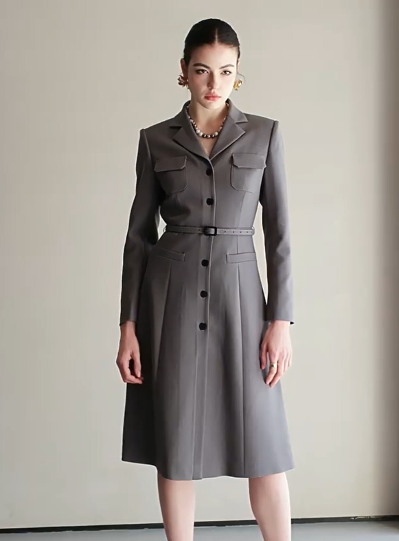 The Grayson Belted Dress-0