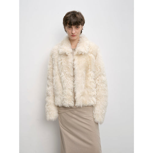 Blackmoon Berlin Chaqueta de Piel de Oveja de Lana Toscana