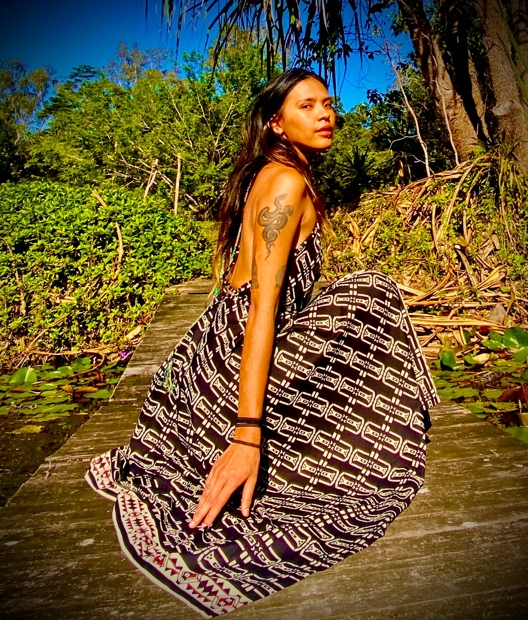 ZARTJI - Shakti Dress - WAKANDA-0
